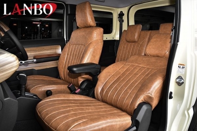 ジムニー JB64 LANBO レザーシートカバー キャメル | Autostyle