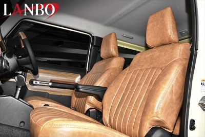 ジムニー JB64 LANBO レザーシートカバー キャメル | Autostyle