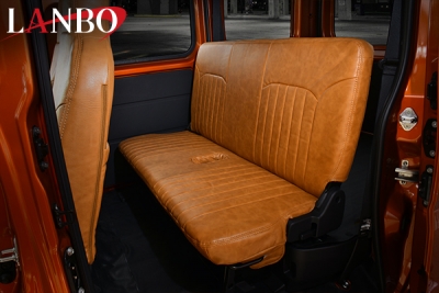 S700V/S710V ハイゼットカーゴ LANBO レザーシートカバー キャメル