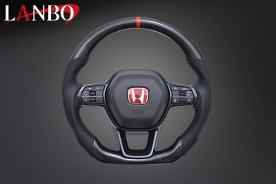 シビック TypeR FL5 LANBO プレミアムスポーツ ステアリング ウェット