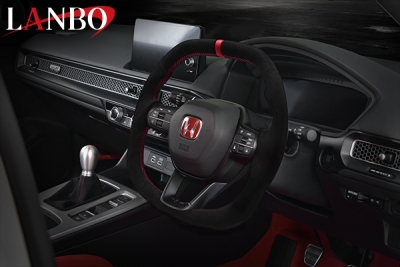 シビック TypeR FL5 LANBO プレミアムスポーツ シビック TypeR FL5 LANBO プレミアムスポーツ ステアリング スクエア