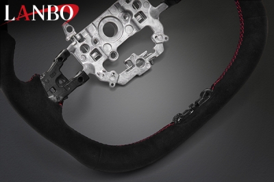 シビック TypeR FL5 LANBO プレミアムスポーツ ステアリング スクエア