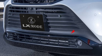 80系 ハリアー LXブラックアウトフロントバンパーガーニッシュ | Autostyle
