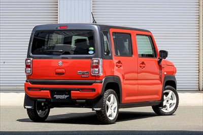 MR52S/MR92S ハスラー マッドフラップ セット ブラック | Autostyle