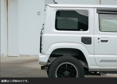 JB64W ジムニー TOUGH スペアタイヤレスカバー ABS製 未塗装品 | Autostyle