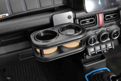 JB64W ジムニー センター カップホルダーTYPE2 オールブラック | Autostyle