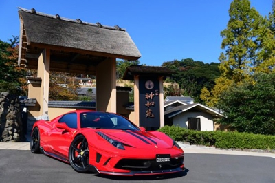 フェラーリ 458 スパイダー フロントハーフバンパー | Autostyle
