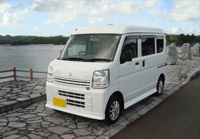 CLOVER製エブリィDA17V用リップ３点エアロキット・ステッカープレゼント エブリイバン DA17V クローバー リップエアロ3点セット | Autostyle