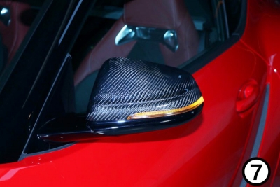A90 GRスープラ MAX ORIDO×AKEa カーボンドアミラーカバー | Autostyle
