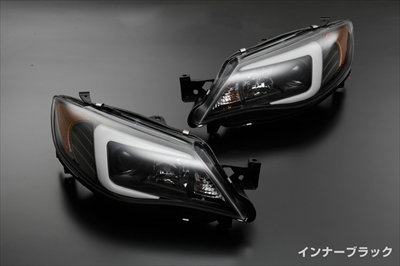 LED HID ヘッドライト インプレッサ　カスタム インプレッサ セダン GVB/GVF （除くWRX-STI）3Dライトバー