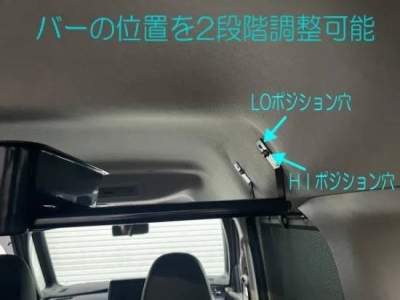 デリカミニ(2023/5-2025/9) 専用 Kaddis ルーフポケット シングル(収納 