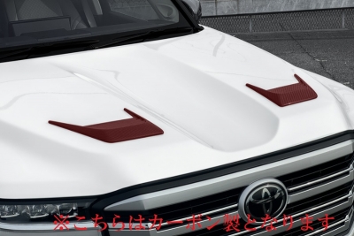 LAND CRUISER ランドクルーザー 300 ROJAM ボンネットダクト 未塗装品 