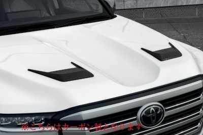 LAND CRUISER ランドクルーザー 300 ROJAM ボンネットダクト カーボン