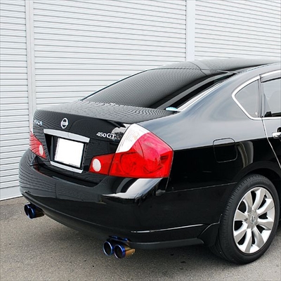 フーガ GY50 前期 4.5L rossomodelloマフラーTi-C ブルー | Autostyle