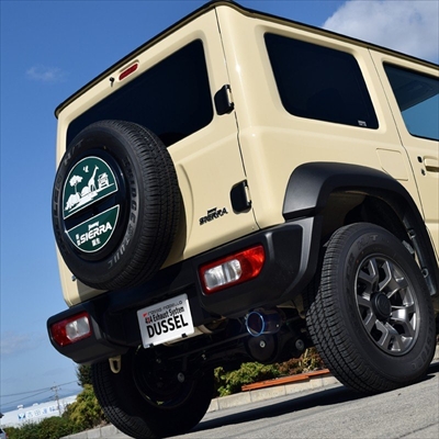 JB74W ジムニーシエラ ロッソモデロ DUSSEL Ti-C 車検対応 チタン