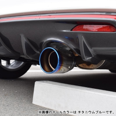 HE12 ノート e-POWER NISMO チタンテール シングル マフラーカッター