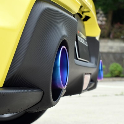 ZC33S スイフト COLBASSO Ti-C マフラー センターパイプセット ブルー
