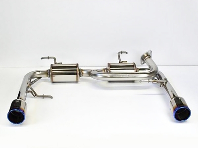 ZC32S スイフト COLBASSO Ti-C マフラー チタニウムブルー テール