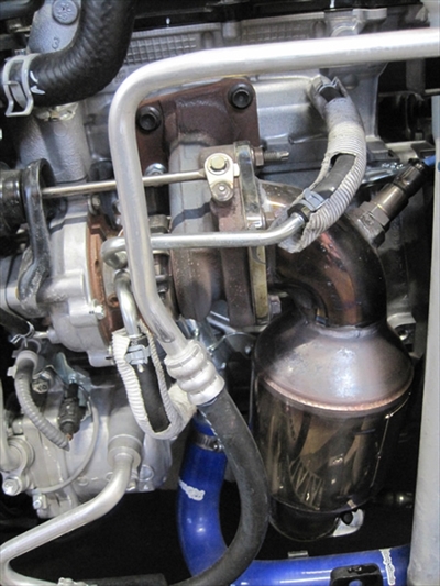 アルトワークス HA36S 5MT車 タービンアウトレットキャタライザー