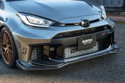 GXPA16 GRヤリス M/C後 GT1 フロントハーフスポイラー ウェット