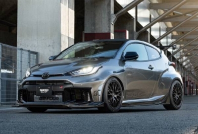 GXPA16 GRヤリス M/C後 GT1 フロントハーフスポイラー ウェット