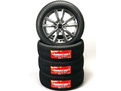 SHIBATIRE スタッドレス 215/50R17 17インチ 7.0J+55 5-114.3 4本