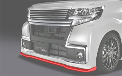 タントカスタム LA600S/LA610S 後期 Lynx フロントリップスポイラー