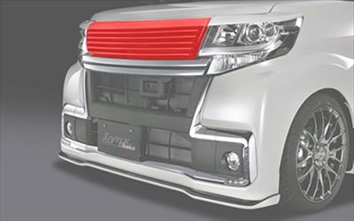 タントカスタム LA600S/LA610S 後期 Lynx フロントグリル 塗分け塗装