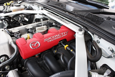 ロードスター ND エンジンカバー結晶加工 レッド | Autostyle