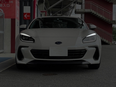 ZD8 BRZ アイライン メーカー塗装品 ＜K1X＞クリスタルホワイトパール