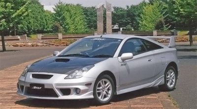 セリカZZT23# TypeS ボンネット カーボン綾織 | Autostyle