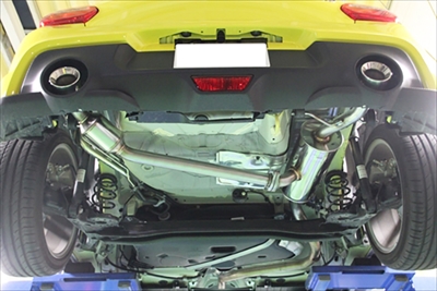 スイフトスポーツ ZC33S 専用 Forty-sixデュアルマフラー リアピース