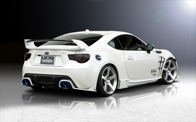 BRZ ZC6 前期 RR STREET ZERO リアウイング専用トランクスポイラー FRP