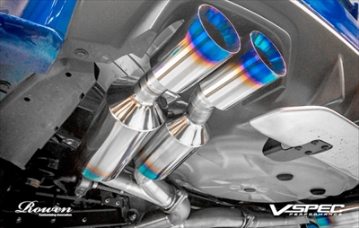 WRX STI VAB PREMIUM01TR HEAT BLUE TITAN REGULAR-SPECマフラー