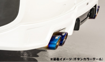 MXP 10系 シエンタ エキゾーストフィニッシャー ステンレステール NA