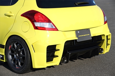 スイフトスポーツ ZC32S TM SQUARE リアバンパースポイラー | Autostyle