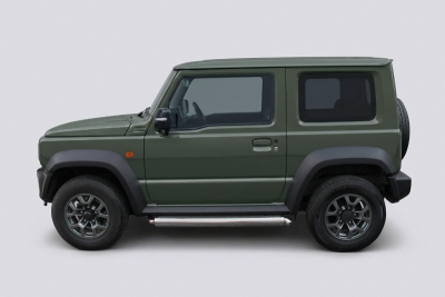 JB74W ジムニーシエラ サイドマフラー風ステップ左右セット | Autostyle