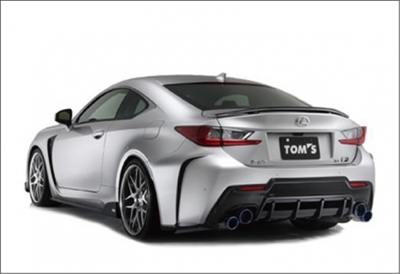 LEXUS RC F 前期 USC10 リアバンパーサイドディフューザー カーボン製
