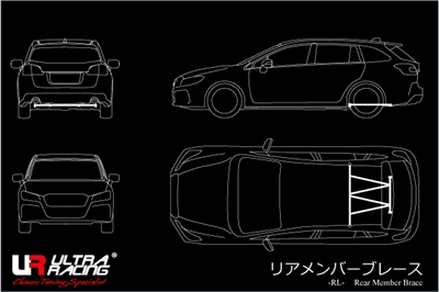 GK5 フィット リアメンバーブレース | Autostyle