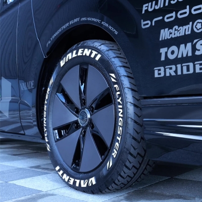 VALENTI アルミホイール 単品 VALADE メタリックホイール 17inch.6.5J