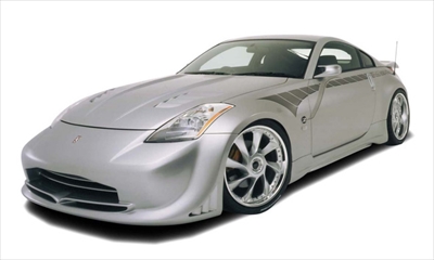 (31414) フェアレディZ  Z33 左ドアミラー　カラーシルバー系 フェアレディZ Z33 エアロミラー | Autostyle