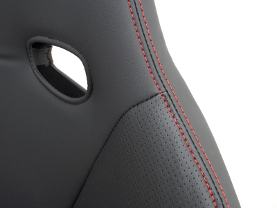 JADE スタイリッシュシートカバー for RECARO RS-G/RS-GS ブラック 