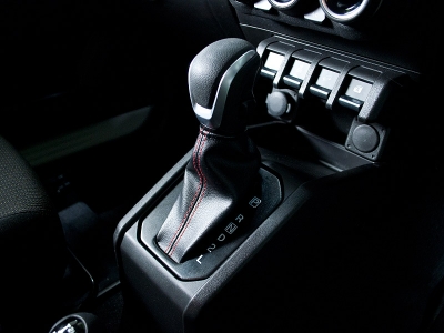 JB64W ジムニー AT車用 G BASE デザインシフトブーツ レッドステッチ