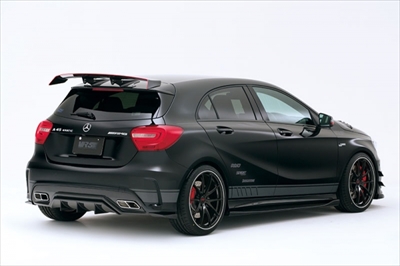 A45 AMG REAR DIFFUSER SKIRT 2PCS CARBON | Autostyle