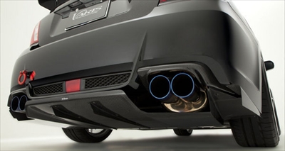 【たつ】インプレッサWRX STI GVB用　STIパフォーマンスマフラー インプレッサ WRX STi GVB REAR DIFFUSER （ノーマルバンパー用