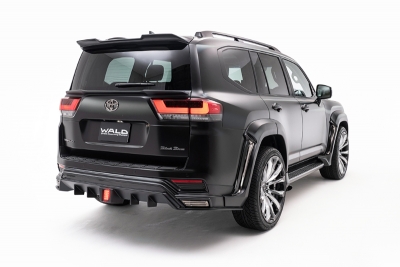 ランドクルーザー300 BLACK BISON EDITION リアスカート ABS 素地