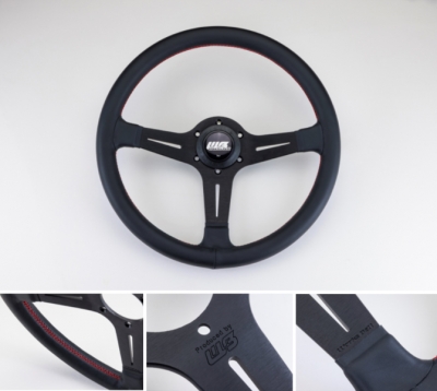 WBステアリングクラシカル Type 340 レッドステッチ | Autostyle