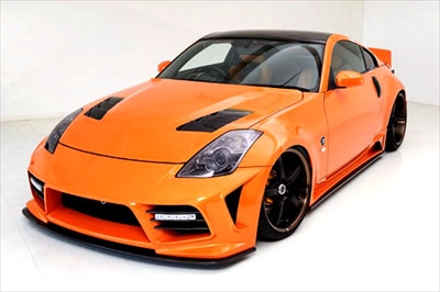 ＥSUZUKI フロントバンパー改造車両 オレンジ不動車 Z33 FAIRLADYZ ZENITH LINE フロントバンパー | Autostyle