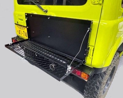 本日限定値引！ジムニーJB64W・JB74W用　リアゲートキャリア JB64W ジムニー 折りたたみ式 リアゲートキャリア | Autostyle