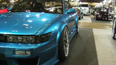 シルビア S13 GLARE オーバーフェンダー （フロントのみ） 30mm
